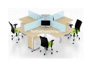 BÀN CỤM 4 CHỖ CHỮ THẬP SND 39